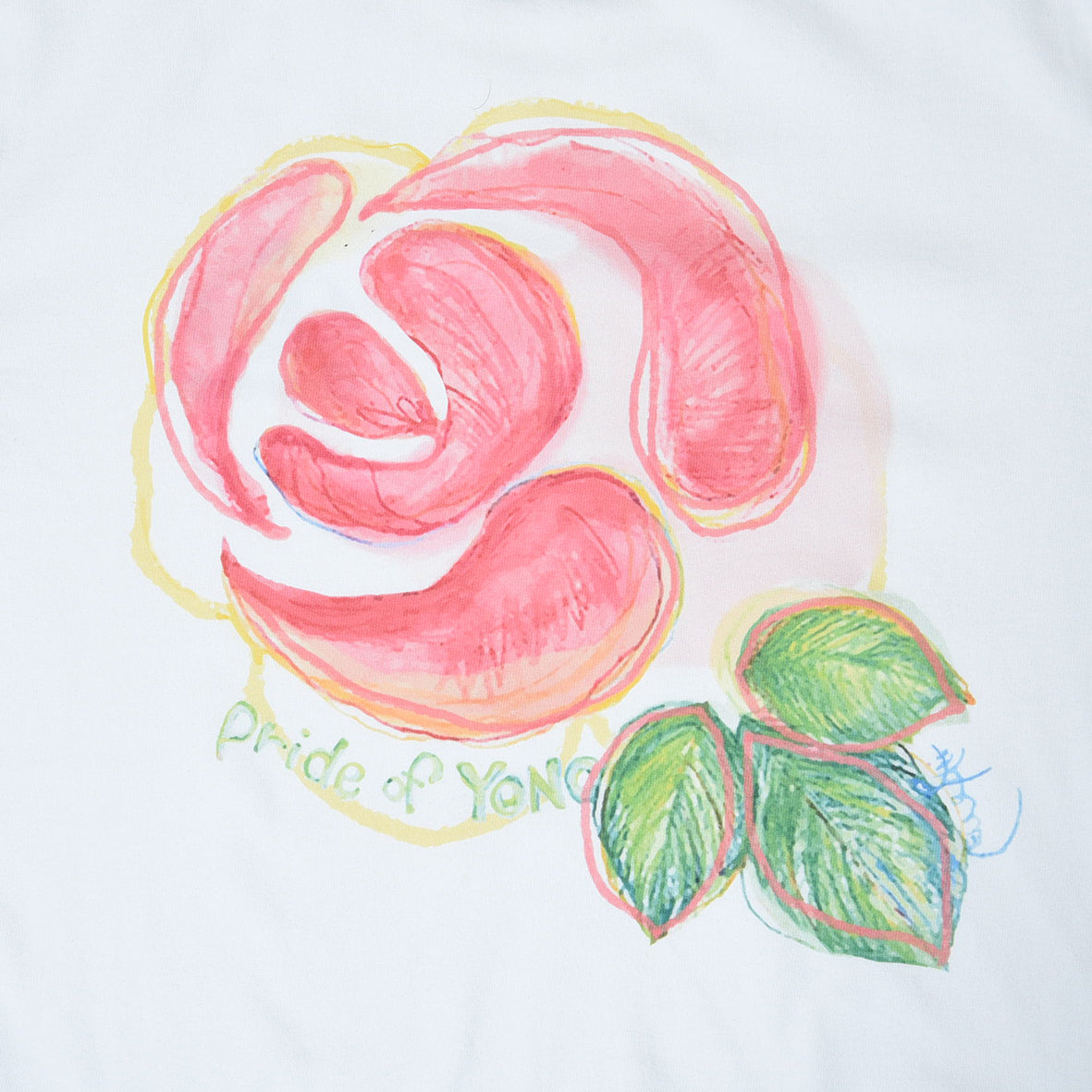 寿の色 × ヨノ代官コラボ 与野のバラTシャツ