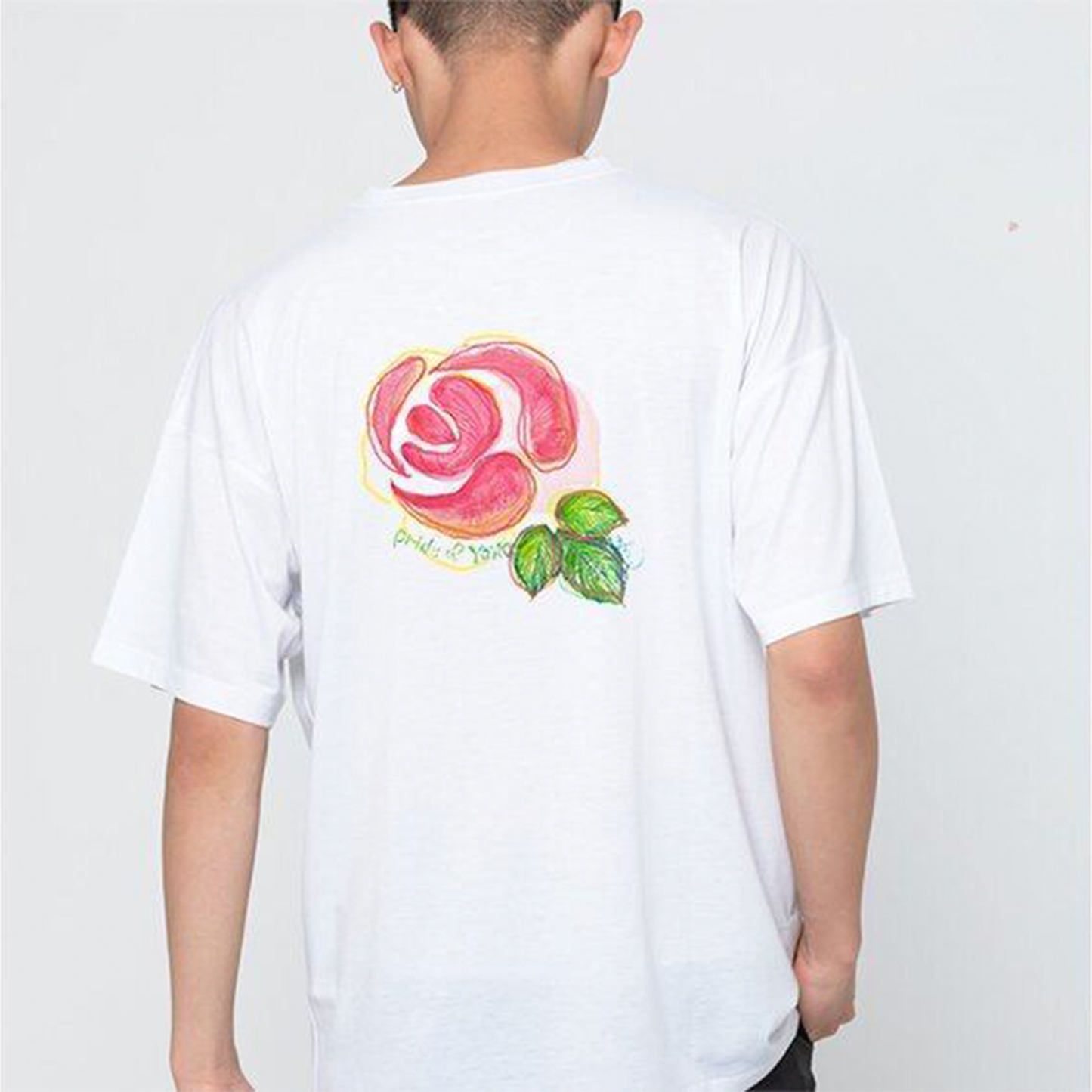 寿の色 × ヨノ代官コラボ 与野のバラTシャツ